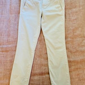 J. Crew white capris